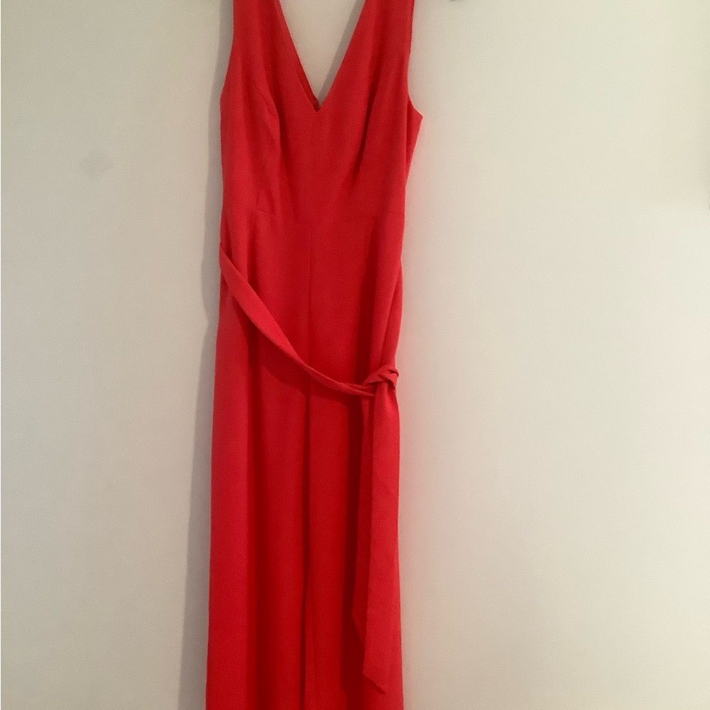 Lilly Pulitzer Vibrant Red Maxi Dress